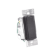 (RadioRa3) Apagador Sunnata color negro para linea Radio Ra3, 8A de iluminación, 5.8A Motor