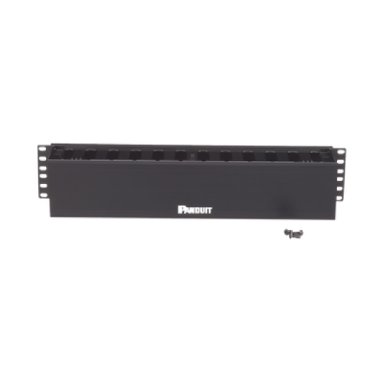 Organizador de Cables Horizontal PatchLink, Sencillo (Solo Frontal), Para Rack de 19in, 2UR