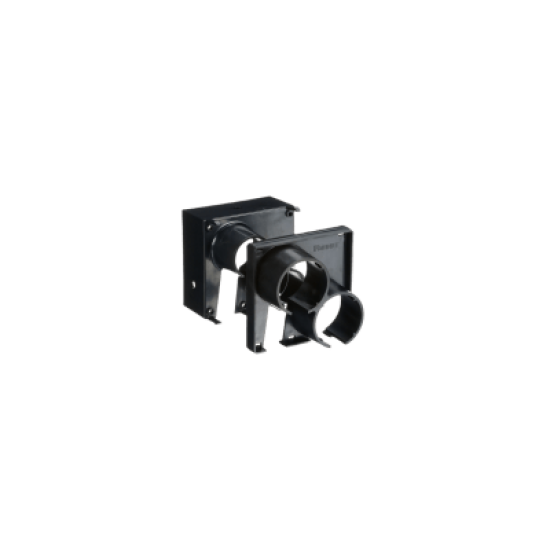 Tapa con 2 Salida a Tubo Corrugado de 1.5in (38mm), Para uso con Canaletas 4X4 FiberRunner™, Color Negro