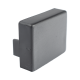 Tapa Final en Color Negro de PVC Auto Extinguible, Para Canaleta TMK-1720-N-CC (5290-02003)