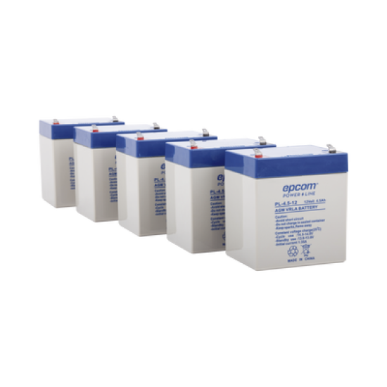 Paquete de 5 Baterías PL4.512, Ahorre $ con este KIT 