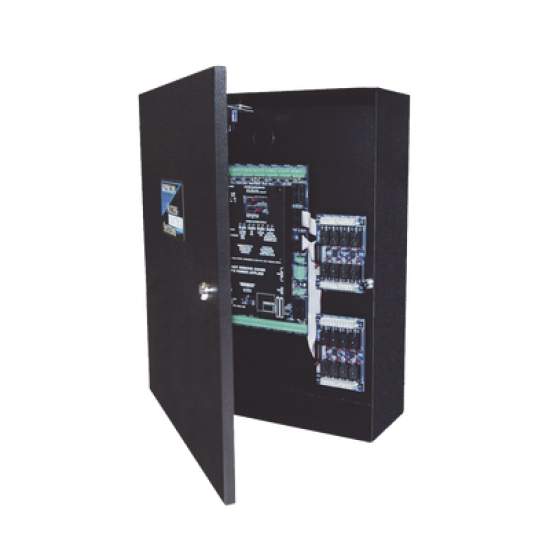 Controlador de Acceso con Gabinete / 4 Lectoras / Doble Procesador / +50 Formatos de Tarjetas Compatibles / 45,000 Tarjetas