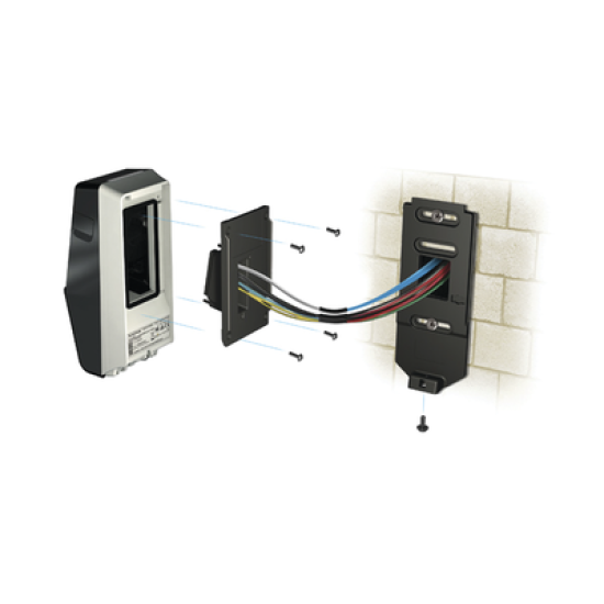 Lector de huella Sigma Lite BIO con lector iClass PoE, IP65 aprobado por FBI