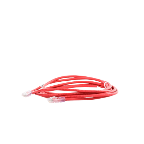 Cable de parcheo UTP Categoría 6, con plug modular en cada extremo - 3 m. - Rojo