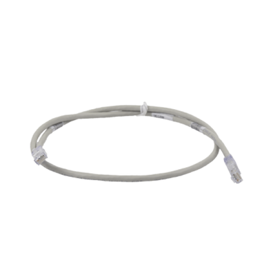 Cable de Parcheo TX6, UTP Cat6, 24 AWG, CM, Color Gris, 1ft