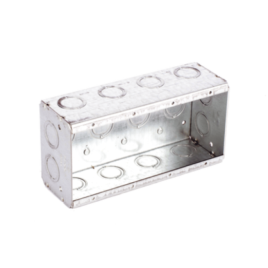Caja Multigang de 4 Gangs,/ Profundidad de 2-1/2