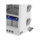 Gabinete de Piso para Exterior con Ventiladores y Termostato con Rack de 19