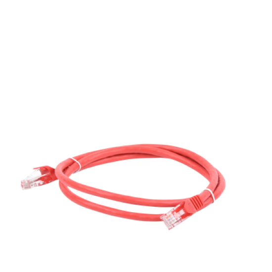 Cable de parcheo UTP Cat6 - 1 m - rojo