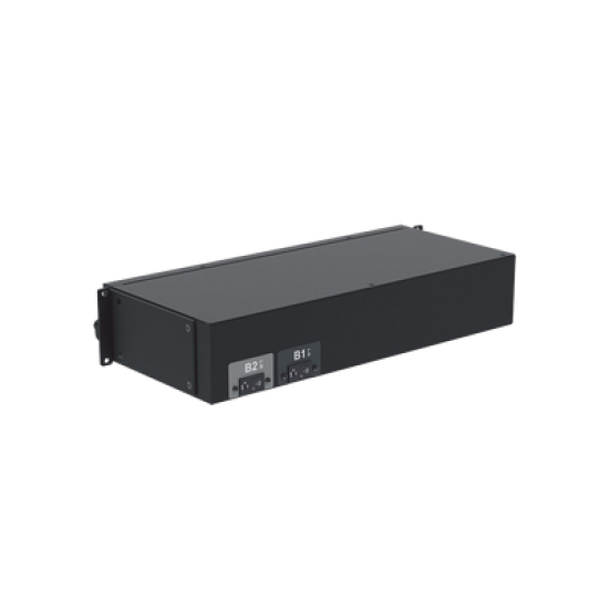 PDU Básico para Distribución de Energía, Enchufe de Entrada NEMA L5-30P, Con 16 Contactos NEMA 5-20R, Instalación Horizontal de 19in, 2 UR, 30 Amp, 208 Vca