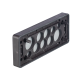 Pasacable de 10 Orificios de Marco Rectangular, IP65, 4.41
