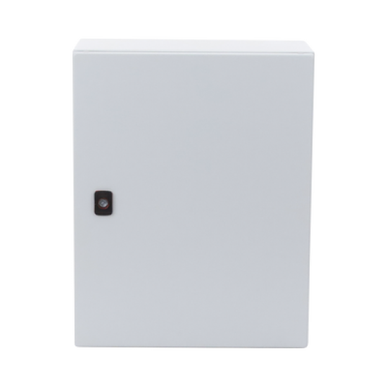 Gabinete de Uso Exterior NEMA 4/12; IP66; IK10, 500 x 400 x 260 mm, De Acero, Color Gris Claro