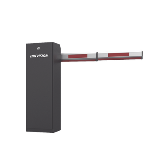 Barrera Vehicular DERECHA a 220 Vca con Brazo Incluido ajustable de 2 a 4 mts / Apertura en 3 Segundos / Incluye banda protectora antigolpe de vehiculos