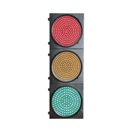 Semáforo LED / Diámetro 400 mm / Rojo, Amarillo y Verde / Alta Intensidad
