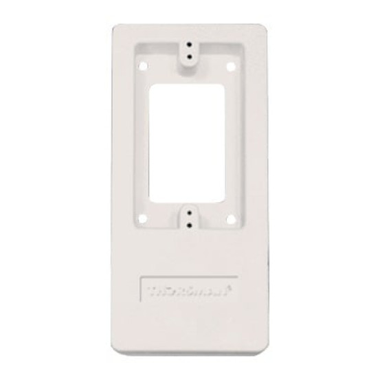 Caja de contactos color blanco de PVC auto extinguible, para canaletas PT48 (7100-01001) Caja de contactos color blanco de PVC auto extinguible, para canaletas PT48 (7100-01001)