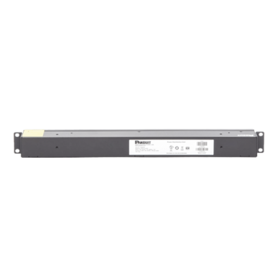 PDU Básico para Distribución de Energía, Enchufe de Entrada NEMA 5-15P, Con 12 Contactos NEMA 5-20R, Instalación Horizontal de 19in, 1UR, 15 Amp, 120 Vca