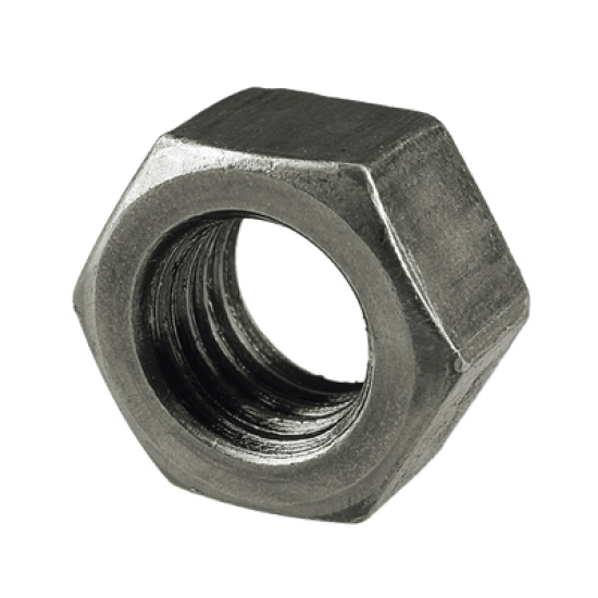 Tuerca Hexagonal Galvanizada de 1/4