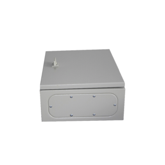 Gabinete de Acero IP66 Uso en Intemperie (300 x 400 x 200 mm) con Placa Trasera Interior de Metal y Compuerta Inferior Atornillable (Incluye Chapa y Llave T).