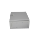 Gabinete de Acero IP66 Uso en Intemperie (300 x 400 x 200 mm) con Placa Trasera Interior de Metal y Compuerta Inferior Atornillable (Incluye Chapa y Llave T).