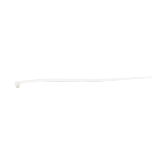 Cincho de plástico, Color Natural, 2.5 x 100 mm, Ideal para sujeción de cables (Bolsa con 100 piezas) 