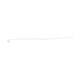 Cincho de plástico, Color Natural, 2.5 x 100 mm, Ideal para sujeción de cables (Bolsa con 100 piezas) 