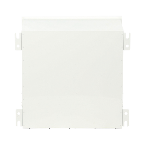 Gabinete PanZone Premium, de Montaje en Techo, Con 2 UR Para Equipo Activo y 6 UR Para Paneles de Parcheo, Fabricado en Acero, Color Blanco