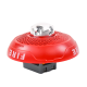 Bocina con Lámpara Estroboscópica, Montaje en Techo, Color Rojo, Nuevo Diseño Moderno y Elegante y Menor Consumo de Corriente
