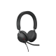 Jabra Jabra Evolve 2 40, Auricular stereo versión UC con aislamiento de ruido, conexión USB-A y indicador de ocupado (Busylight) (24089-989-999) 