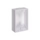 Caja trasera de montaje color blanco para Estaciones de Parada STOPPER