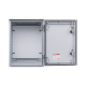 Gabinete de Poliéster IP65 Uso en Intemperie (300 x 400 x 200 mm) con Placa Trasera Interior de Plástico (Incluye Chapa y Llave).