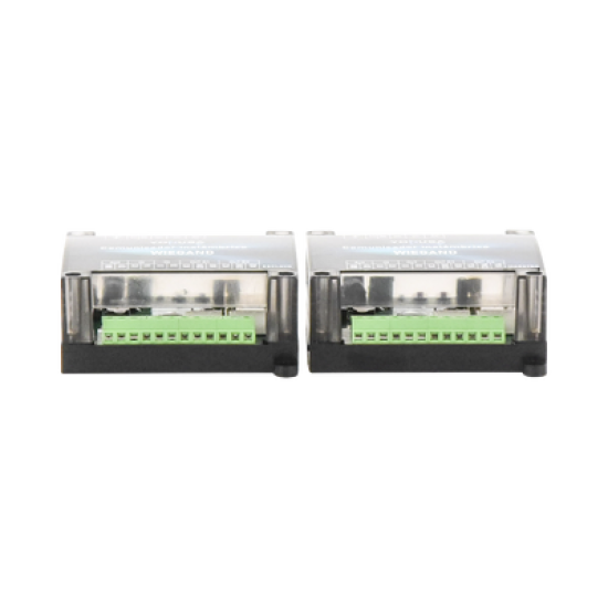 Convertidor de lectora para control de acceso (cableado a inalámbrico) / 1 Wiegand / 2 Relevadores / 2 Entradas / Hasta 1.6 KM de distancia
