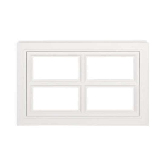 Ventana p / puerta d / garage / cuadro corto.