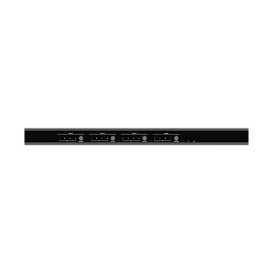 MATRICIAL Y EXTENSOR DE VIDEO HDMI 4 x 4 / 4 Entradas HDMI / 4 Salidas HDMI Loop / 4 Salidas RJ45 para Extender la señal 40 metros por salida  /4K / Conmutación por RS232, Control Remoto o Ethernet.