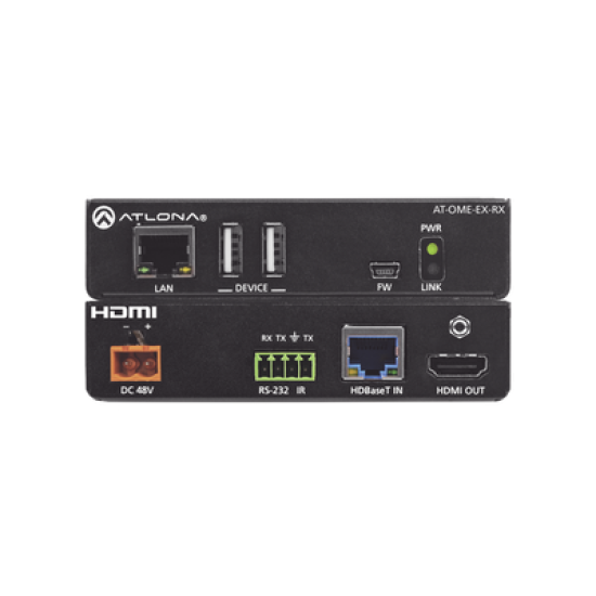 OMEGA 4K/UHD Receptor HDBaseT para HDMI con USB