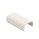 Unión recta, para uso con canaleta LD5, material ABS, Color Blanco Mate