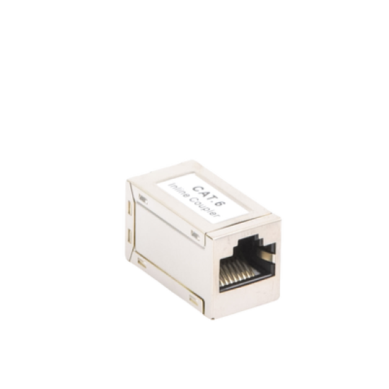 Acoplador Blindado (STP) Cat6 hembra RJ45 a RJ45 hembra 