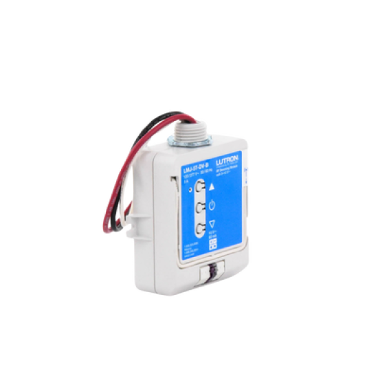 (RadioRA2) Relay control de iluminación 0-10V, carga 5A, 120/277V, compatible con RadioRA2, RA2Select y RR3.