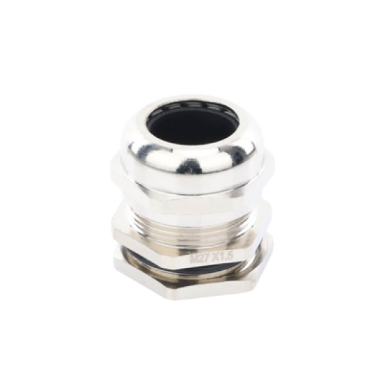 Conector Metálico Tipo Glándula para Cable de 13 a 18 mm de Diámetro.