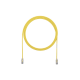 Cable de Parcheo TX6, UTP Cat6, Diámetro Reducido (28AWG), Color Amarillo, 3ft 