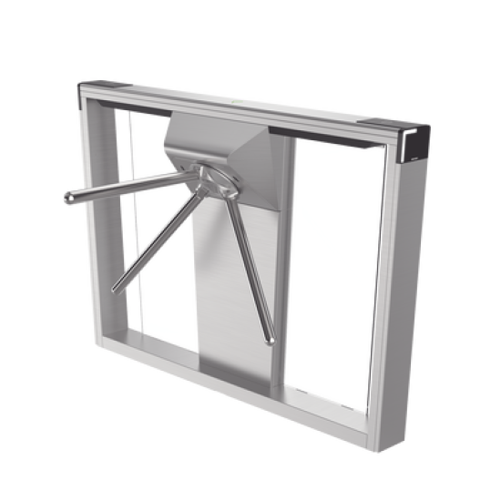 Torniquete Trípode Premium Diseño Slim Elegante / 5 Millones de Ciclos MCBF / Interior y Exterior / Lectores y Controlador Incluidos / LEDs indicadores 
