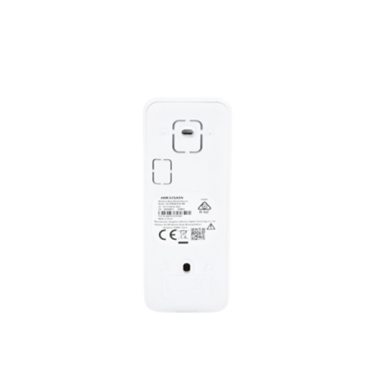 (AX PRO) Detector Inalámbrico de Ruptura de Cristal / 3 en 1 / Soporta 2 Zonas Cableadas / Rango de Detección de 8 mts / Ángulo de 120° de Cobertura/ No compatible con el panel DS-PHA64-LP
