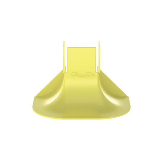Accesorio Para Control de Radio de Curvatura, Para Bajadas de Cable con Canaletas FiberRunner 2x2, Color Amarillo