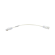 Cable de Parcheo TX6, UTP Cat6, Diámetro Reducido (28AWG), Color Blanco, 8in (20.2cm)