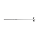 Barra antipánico 1040 mm /Zumbador incluido / Sensor de Puerta/  1 punto ( horizontal) /UL®