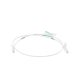 Cable de Parcheo TX6, UTP Cat6, Diámetro Reducido (28AWG), Color Blanco Mate, 3ft 