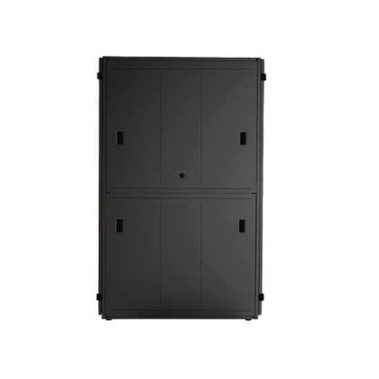 Gabinete FlexFusion™ XGL (Light) para Centros de Datos, 42 UR, 600 mm de Ancho, 1070 mm de Profundidad, Fabricado en Acero, Color Negro