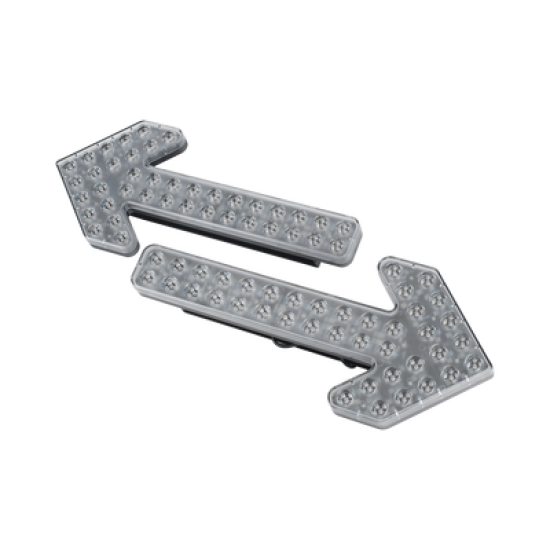 Flechas directoras de tráfico LED de 24 Pulgadas en color ámbar con 240 LED