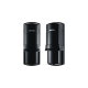 Barrera fotoelectrica de 100 metros con la mejor tecnologia de deteccion de patrones para reducir falsas alarmas / Alámbrico / 2 rayos / compatible con cualquier panel de alarma