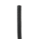 Tubo Corrugado Abierto para Protección de Cables, .38in (9.7 mm) de Diámetro, 30.5 m de Largo, Color Negro