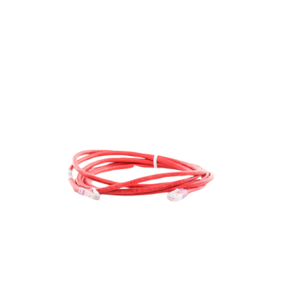 Cable de parcheo UTP Categoría 6, con plug modular en cada extremo - 3 m. - Rojo