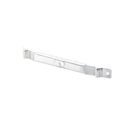 Clip Recto Automático para unir tramos de charola, con acabado Electro Zinc 